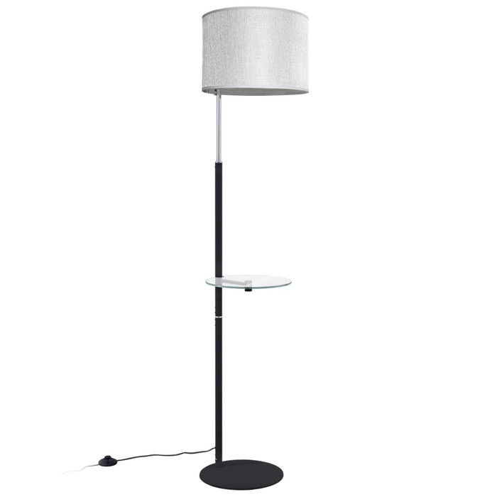 

Стол журнальный с торшером Citilux «Батлер» CL80601136х36х163 см, 1х75Вт, E27, цвет черный
