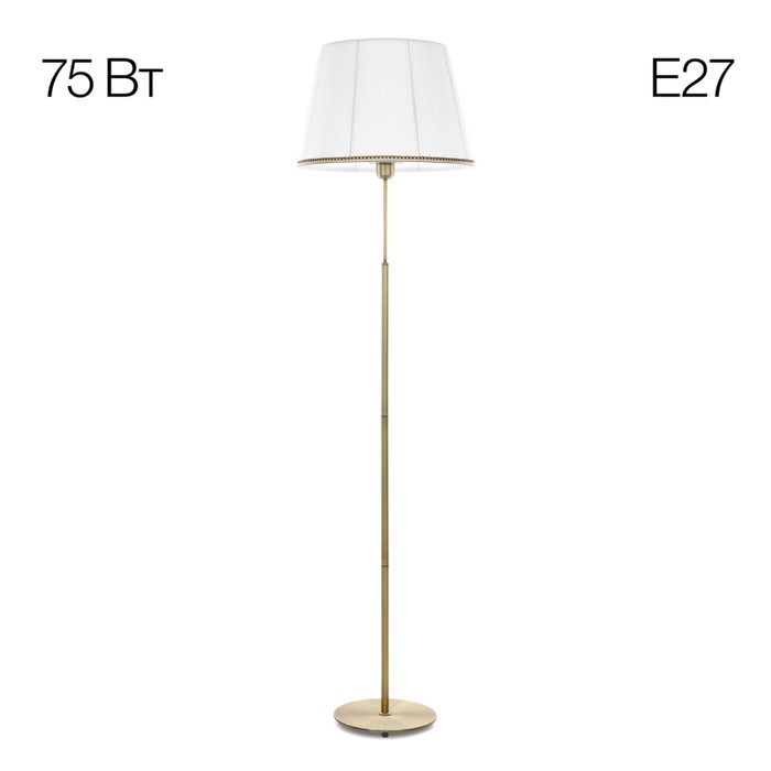 

Торшер Citilux «Линц» CL402980, 42х42х162 см, 1х75Вт, E27, цвет коричневый