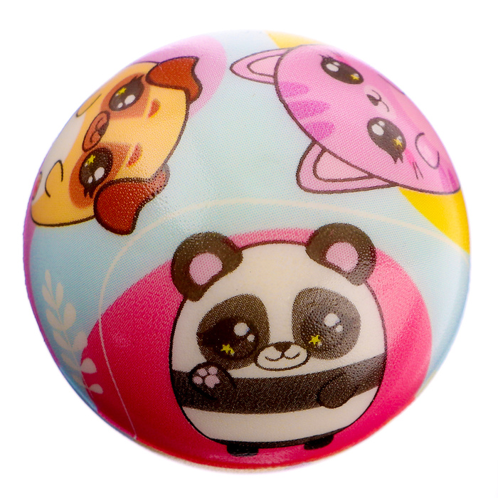 фото Мягкий мяч "вместе веселее"пухлики 4,5 см , в шоубоксе funny toys