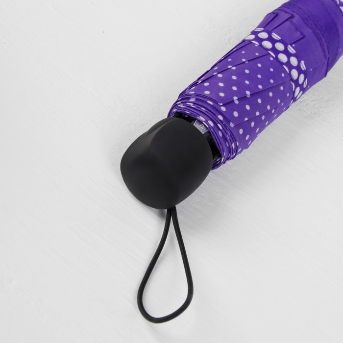 Зонт механический "Горошек", R=48см, цвет МИКС