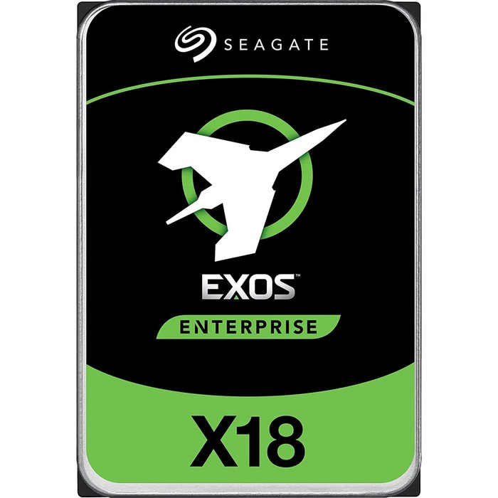 Жесткий диск Seagate SATA-III 16TB ST16000NM000J Exos X18 512E (7200rpm) 256Mb 3.5 жесткий диск seagate sata iii 20tb st20000nm007d server exos x20 512e 7200rpm 256mb 3 5 1004457