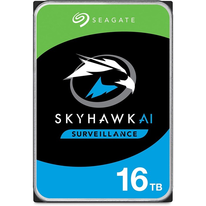 Жесткий диск Seagate SATA-III 16TB ST16000VE002 Surveillance SkyHawkAI (7200rpm) 256Mb 3.5 102933 жесткий диск seagate original sata iii 16tb 7200rpm 256mb 3 5 st16000vn001