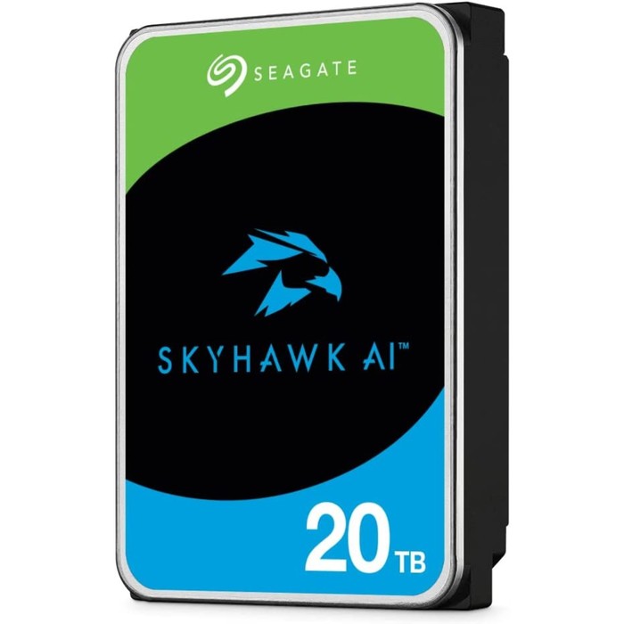 Жесткий диск Seagate SATA-III 20TB ST20000VE002 Surveillance SkyHawkAI (7200rpm) 256Mb 3.5 102933 жесткий диск seagate sata iii 12tb st12000ve001 skyhawkai 7200rpm 256mb 3 5