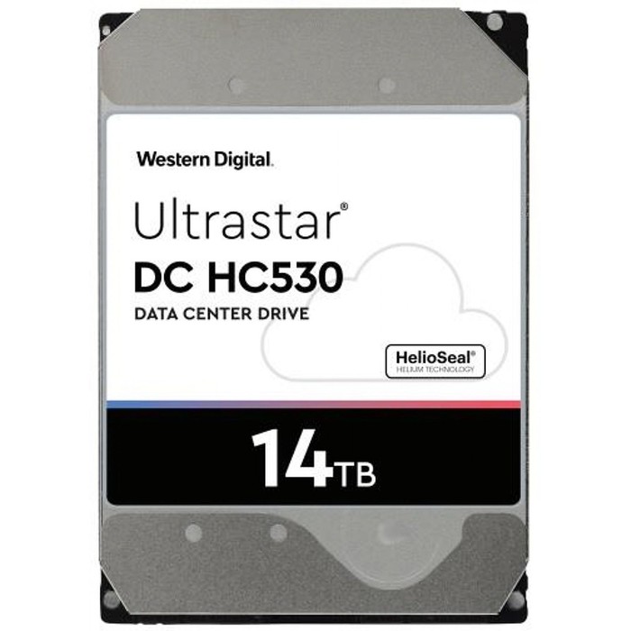 Жесткий диск WD SATA-III 14TB 0F31284 WUH721414ALE6L4 Server Ultrastar DC HC530 (7200rpm) 5 102934 hitachi жесткий диск 14tb wd ultrastar dc hc530
