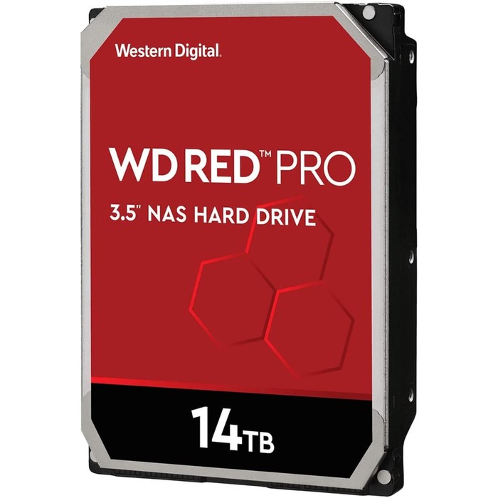 

Жесткий диск WD SATA-III 14TB WD141KFGX NAS Red Pro (7200rpm) 512Mb 3.5"