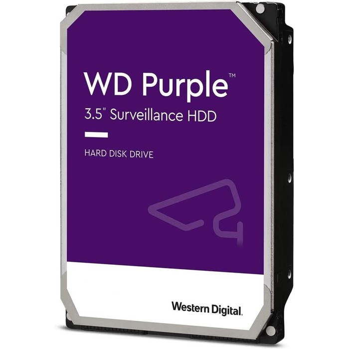 Жесткий диск WD SATA-III 4TB WD43PURZ Surveillance Purple (5400rpm) 256Mb 3.5 жесткий диск wd sata iii 8tb wd84purz surveillance purple 5640rpm 128mb 3 5