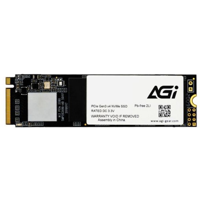 Накопитель SSD AGi PCIe 3.0 x4 256GB AGI256G16AI198 AI198 M.2 2280 накопитель ssd agi ai218 256gb agi256gimai218