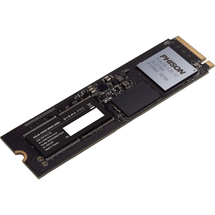 Накопитель SSD Digma PCIe 5.0 x4 2TB DGPST5002TP6T6 Pro Top P6 M.2 2280 накопитель ssd digma pcie 4 0 x4 2tb dgst4002tp83t top p8 m 2 2280
