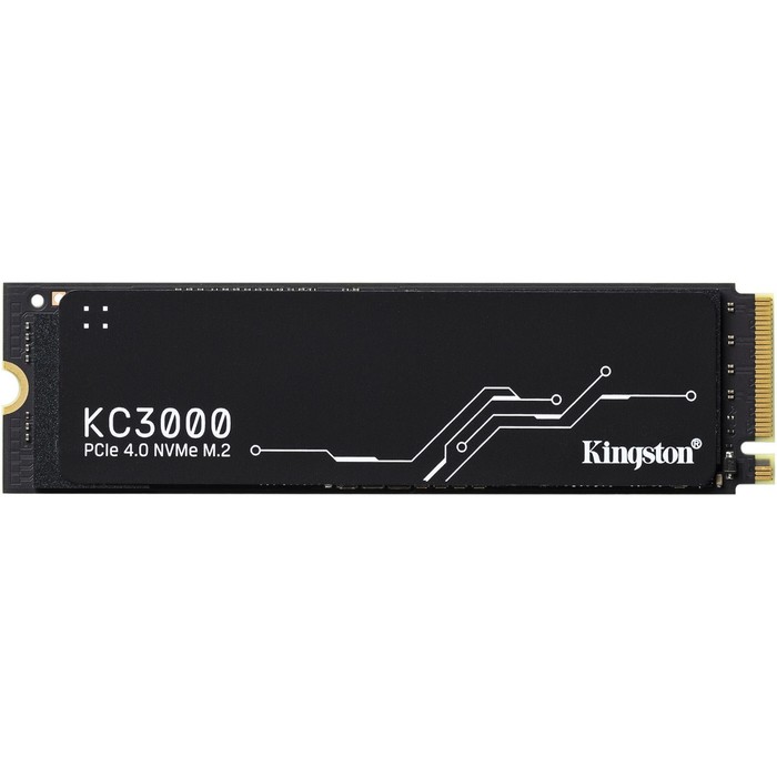 Накопитель SSD Kingston PCIe 4.0 x4 4TB SKC3000D/4096G KC3000 M.2 2280 накопитель ssd kingston kc3000 2 0tb skc3000d 2048g