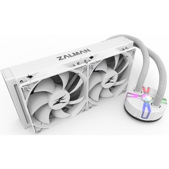 Система водяного охлаждения Zalman Reserator5 Z24 White Soc-AM5/AM4/1151/1200/2066/2011/170 102937 кулер для процессора zalman reserator5 z24 white