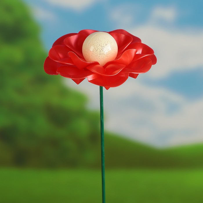 Декоративный штекер, светящийся в темноте &quot;Пион&quot; микс