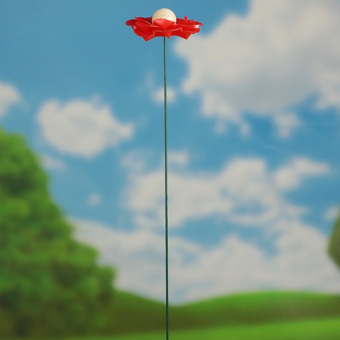 Декоративный штекер, светящийся в темноте "Пион" микс