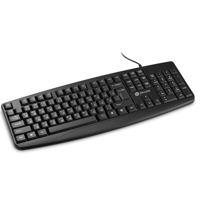 

Клавиатура Оклик 105M черный USB (1678092)