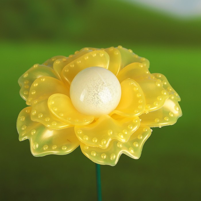 Декоративный штекер, светящийся в темноте "Роза" микс