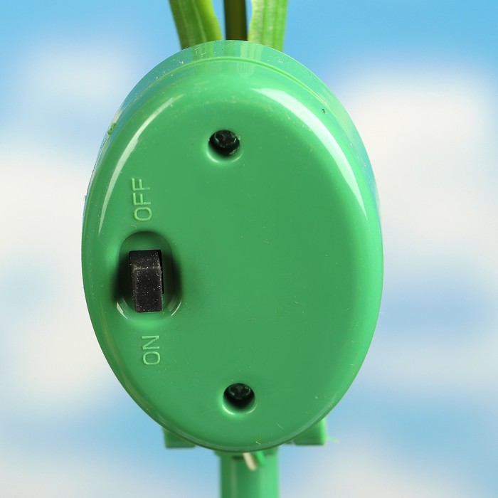 Декоративный штекер на солнечной батарее «Лютик», микс