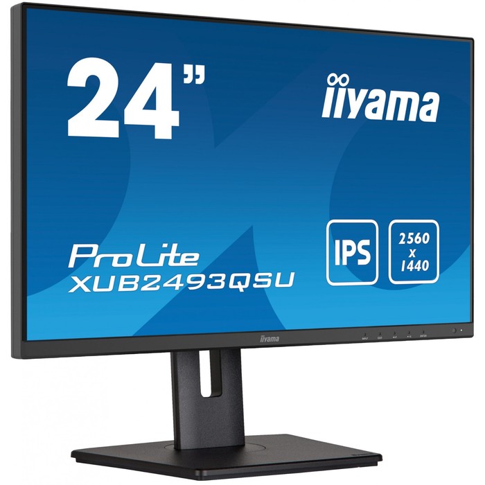 

Монитор Iiyama 23.8" ProLite XUB2493QSU-B5 черный IPS LED 16:9 HDMI M/M матовая HAS Piv 300 102946