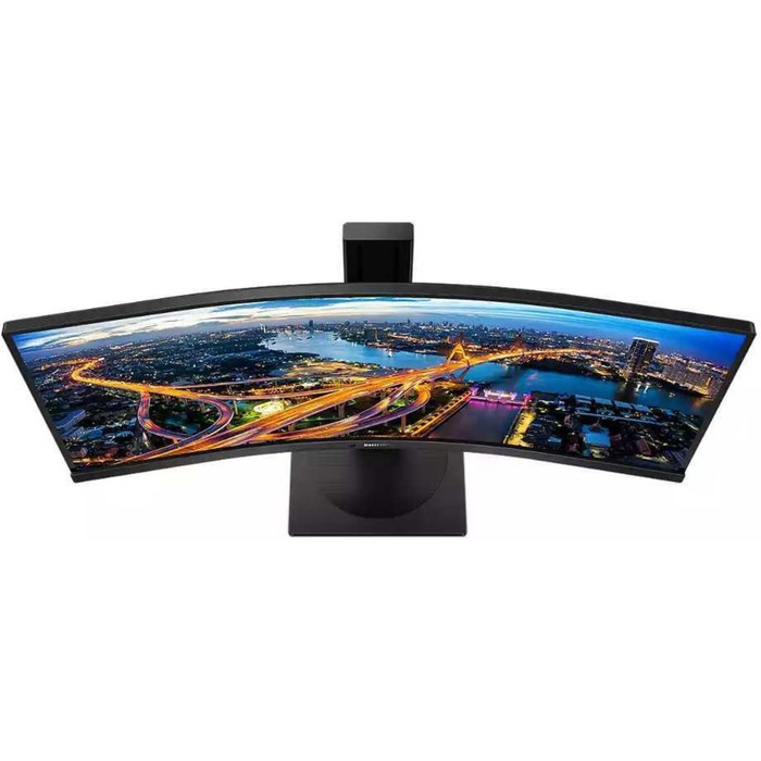 фото Монитор philips 34" 346b1c(00/01) черный va led 21:9 (ultrawide) hdmi m/m матовая has piv 3 102946