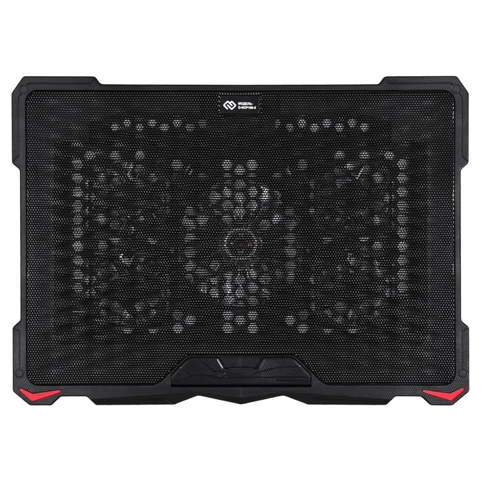 фото Подставка для ноутбука digma d-ncp180-5 18"415x295x25мм 2xusb 5x 79/150ммfan 850г черный