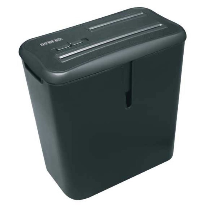

Шредер Office Kit S30 (секр.P-4) фрагменты 6лист. 14лтр. скобы пл.карты CD