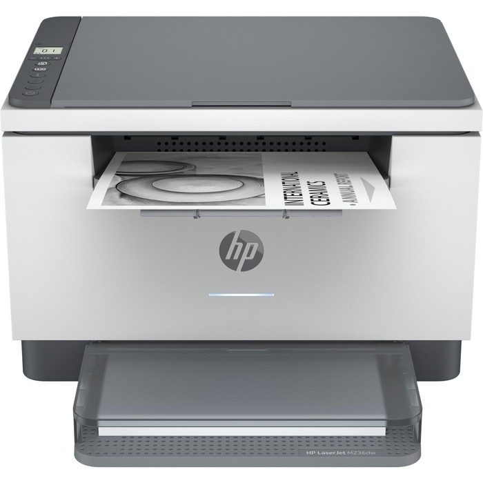 МФУ лазерный HP LaserJet M236dw (9YF95A) A4 Duplex WiFi белый/серый мфу лазерный hp laserjet m141w 7md74a a4 wifi белый