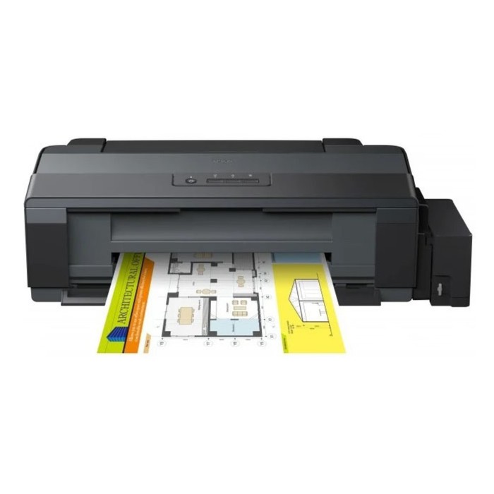 Принтер струйный Epson L1300 (C11CD81401/403) A3+ черный принтер epson l1300 a3 стр цветной 4 цв снпч [картриджи c13t66424a c13t66444a c13t66434a c13t66414a]