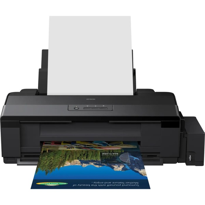 цена Принтер струйный Epson L1800 (C11CD82505) A3 черный