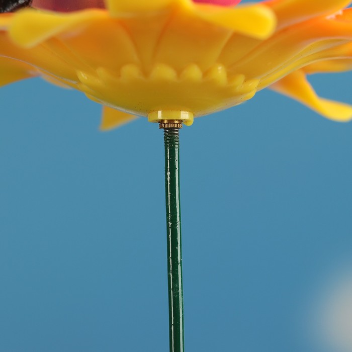 Декоративный штекер "Пчёлка на цветочке" микс