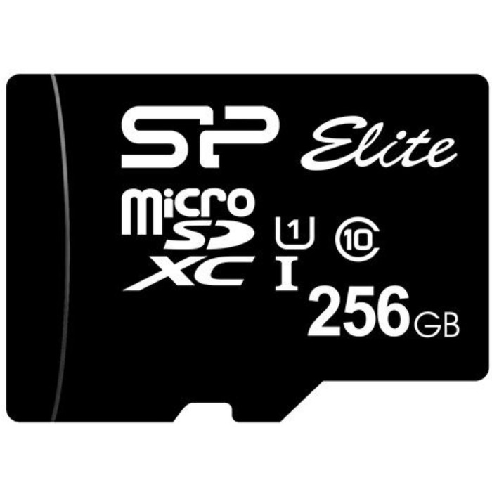 

Карта памяти microSDXC Silicon Power 256GB SP256GBSTXBV1V20 Elite w/o adapter