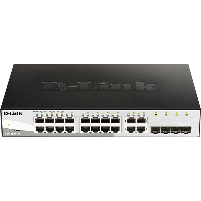 

Коммутатор D-Link DGS-1210-20/FL2A 20G управляемый