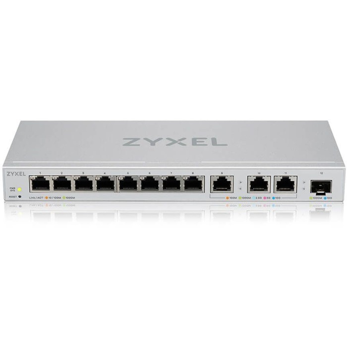 цена Коммутатор Zyxel XGS1250-12 XGS1250-12-ZZ0101F 8G 1SFP+ управляемый