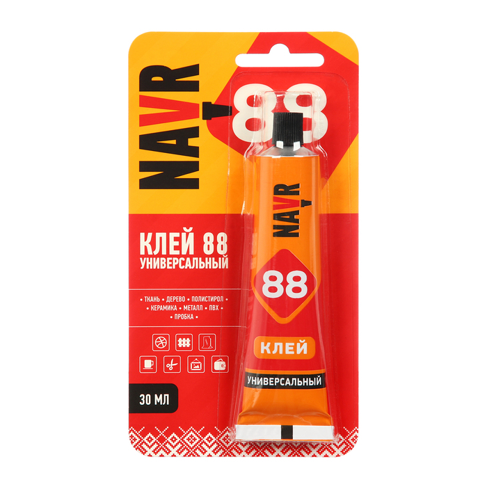 

Клей универсальный "NAVR 88", блист 12 шт, 30 мл
