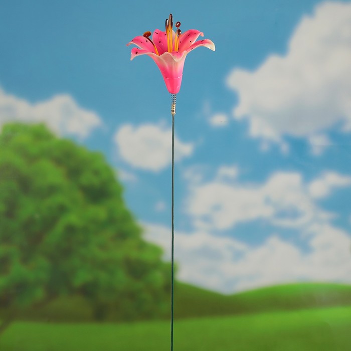 Декоративный штекер "Лилия" микс