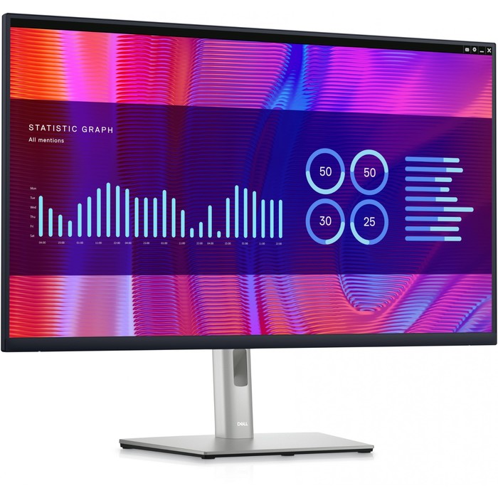 фото Монитор dell 32" p3223de черный ips led 5ms 16:9 hdmi матовая has piv 1000:1 350cd 178гр/178 10046