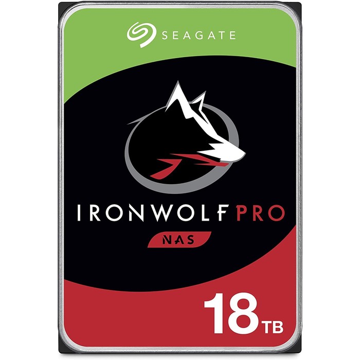 Жесткий диск Seagate SATA-III 18TB ST18000NE000 NAS Ironwolf Pro (7200rpm) 256Mb 3.5 жесткий диск seagate ironwolf st6000vn001 sata iii 6tb 7200rpm 256mb 3 5