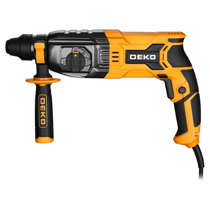 

Перфоратор DEKO DKH1250W, сетевой, в кейсе, 1250 Вт, 3.2 Дж, 1300 об/мин, 5500 уд/мин