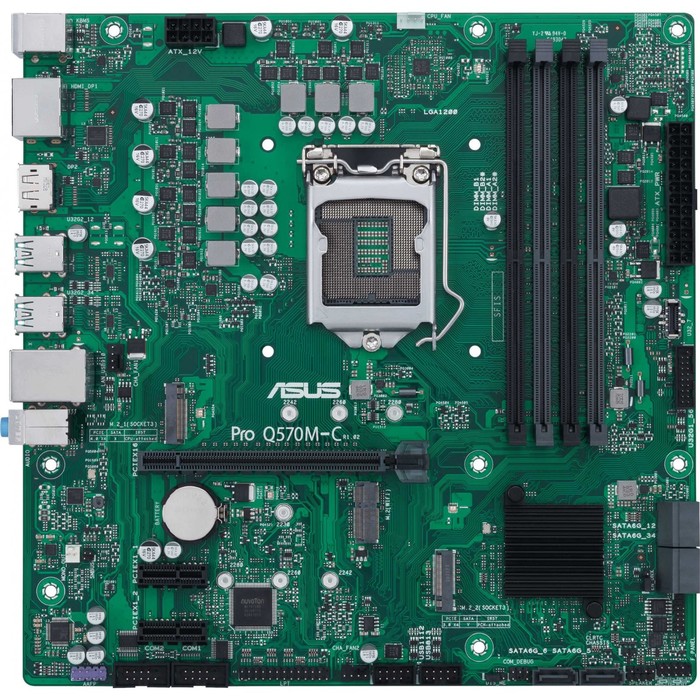 

Материнская плата Asus PRO Q570M-C/CSM Soc-1200 Intel Q570 4xDDR4 mATX AC`97 8ch(7.1) GbLAN 102934