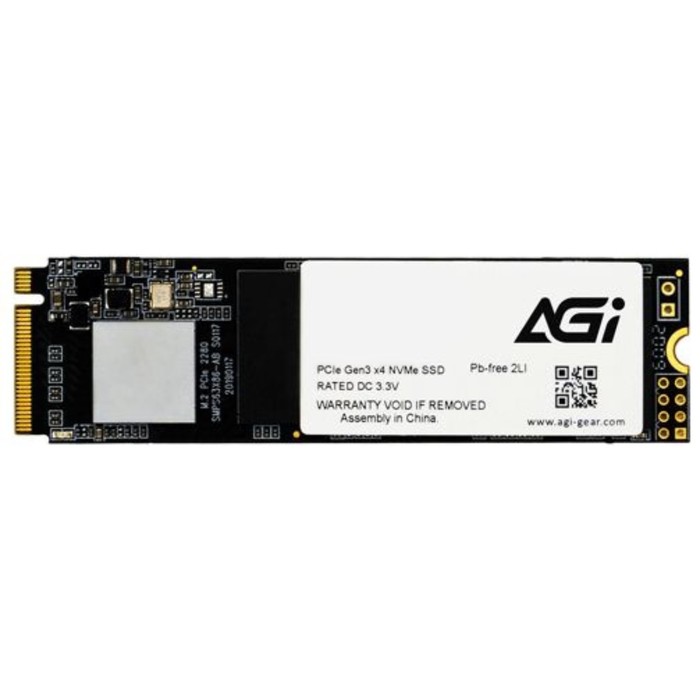 цена Накопитель SSD AGi PCIe 3.0 x4 1TB AGI1T0G16AI198 AI198 M.2 2280