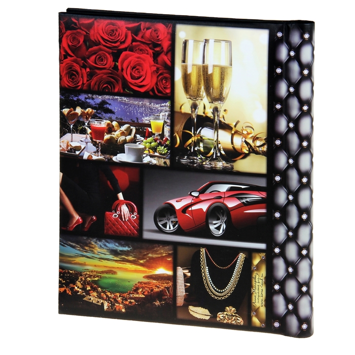 Фотоальбом "Красиво жить не запретишь", 20 магнитных листов