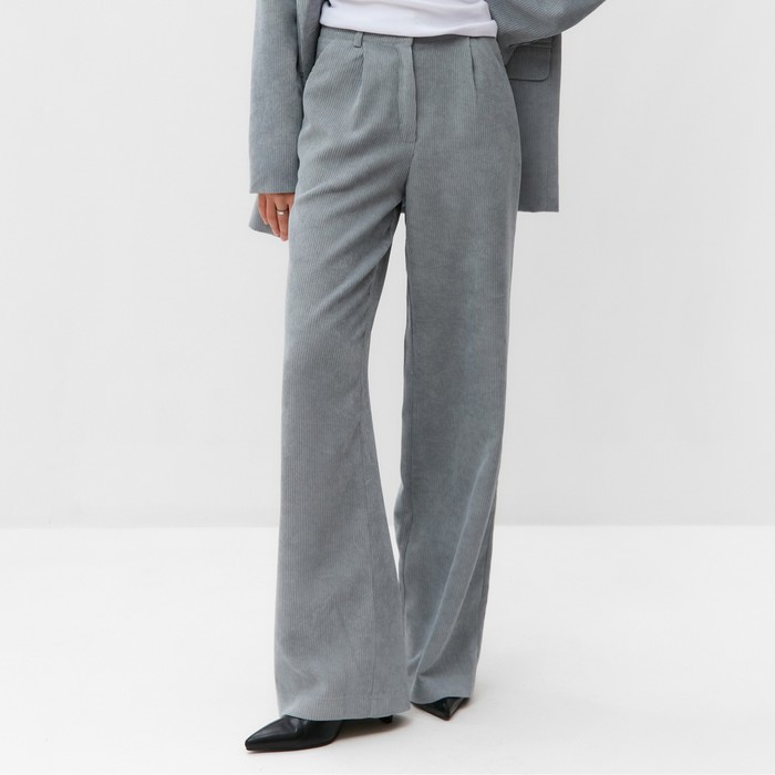 

Брюки женские MIST Velvet, р. L серый