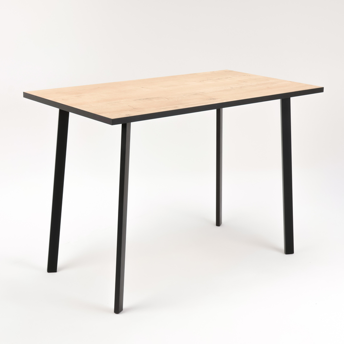 Стол обеденный МОДЕРН LAKSI, 1104x594x756, чёрный /дуб ирландский стол обеденный модерн