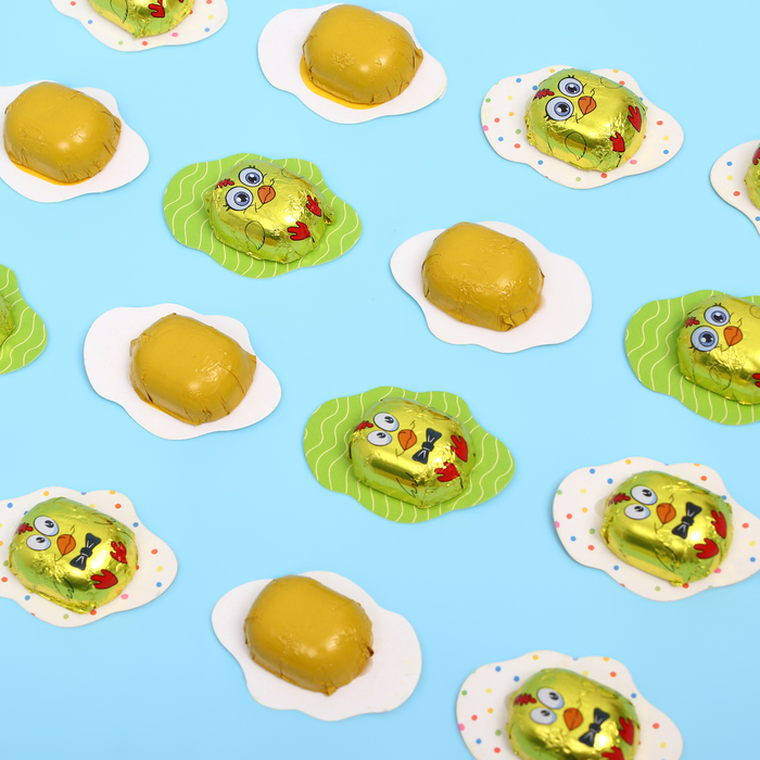 

Конфеты шоколадные с кремовой начинкой «VivaChoco Mr. Egg», ассорти, 100 г