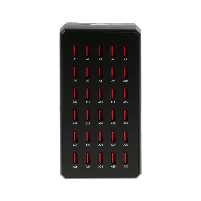 фото Зарядная станция wt268, 30 usb, 150 w, чёрная