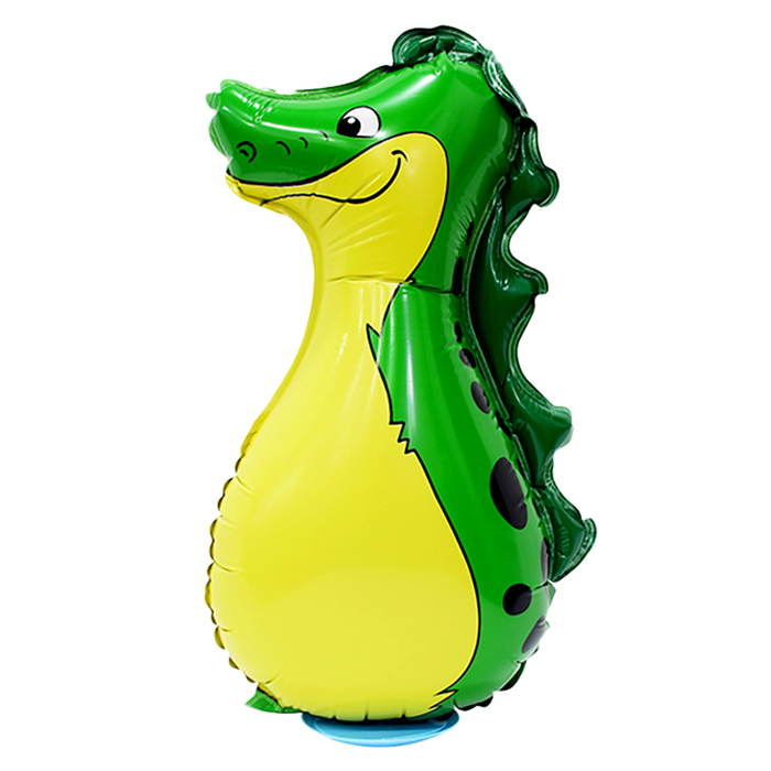 Шар фольгированный 18 «Неваляшка-крокодил» шар фольгированный 34 крокодил фигура