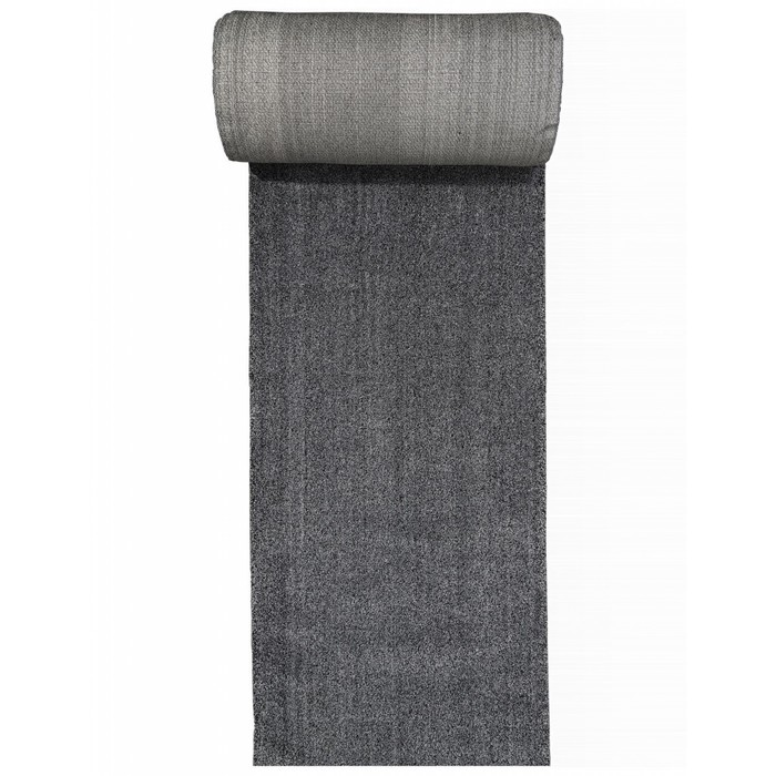 Ковровая дорожка Merinos Sofia, размер 80x2000 см, цвет black ковровая дорожка merinos makao размер 80x2000 см цвет f gray