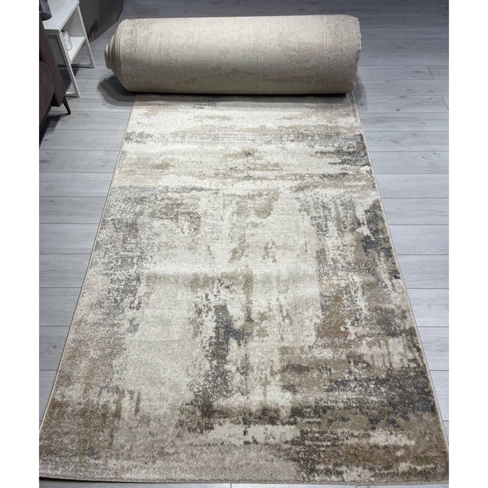 

Ковровая дорожка Tornado f156, размер 2500x150 см, цвет beige