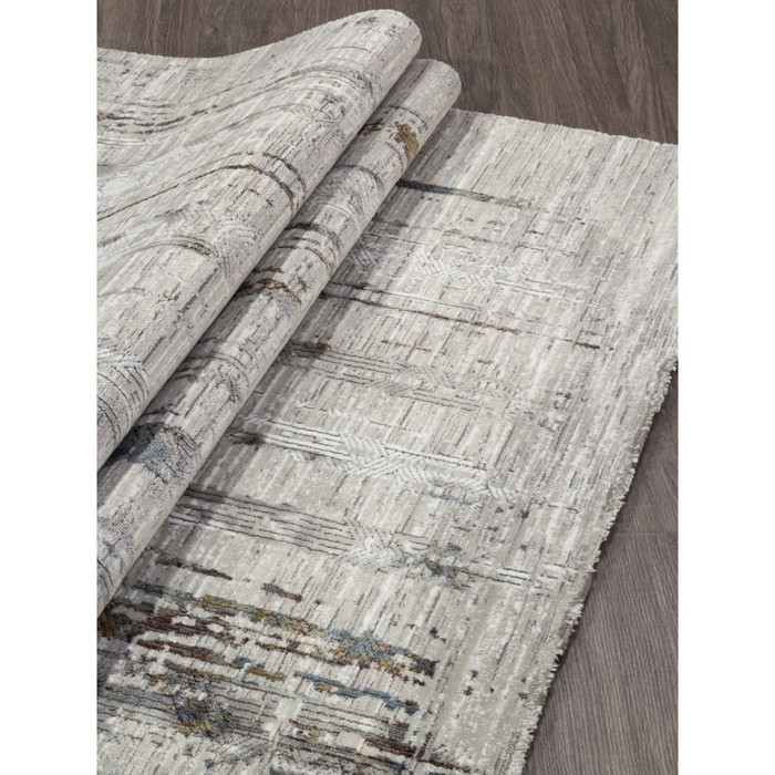 

Ковёр прямоугольный Panama pn041g, размер 195x290 см, цвет grey-grey