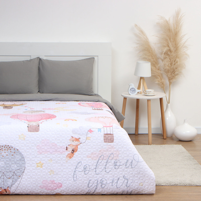 

Покрывало "Этель" 1,5 сп Follow your dream 145*210±5 см, микрофибра