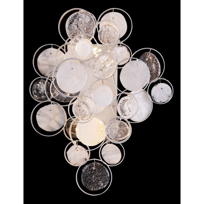 

Бра Crystal Lux, Deseo 1561/402, G9, 2х60 Вт, 37,2х24 см, цвет серебро