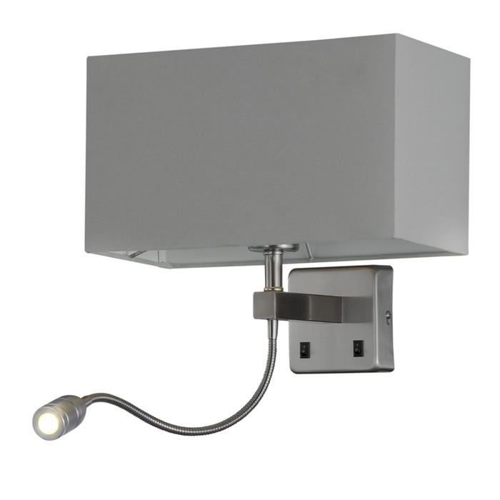 

Бра Crystal Lux, Jewel 2111/402, E27, 1х60 Вт, 56х30 см, цвет хром