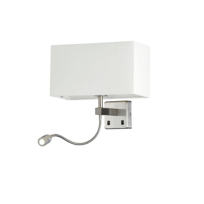 

Бра Crystal Lux, Jewel 2110/402, E27, 1х60 Вт, 56х30 см, цвет хром